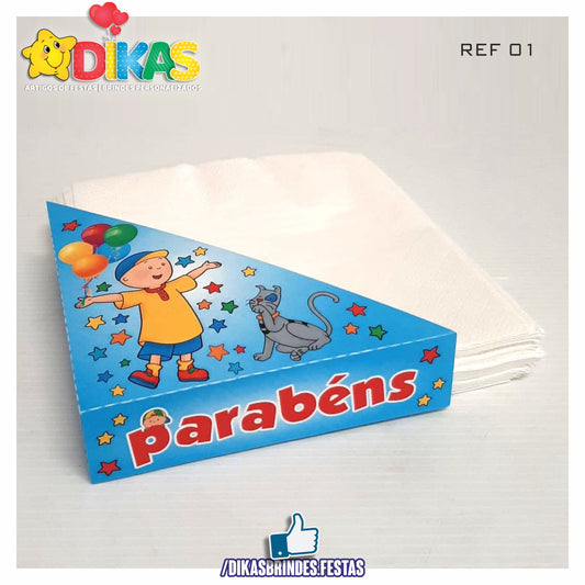 PORTA-GUARDANAPO EM PAPEL - RUCA