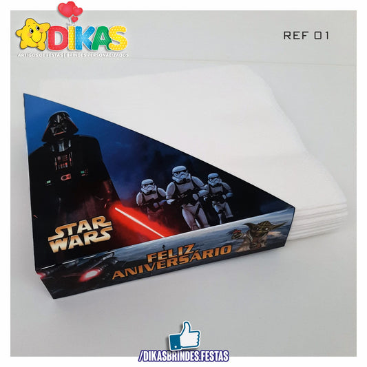 PORTA-GUARDANAPO EM PAPEL - STAR WARS
