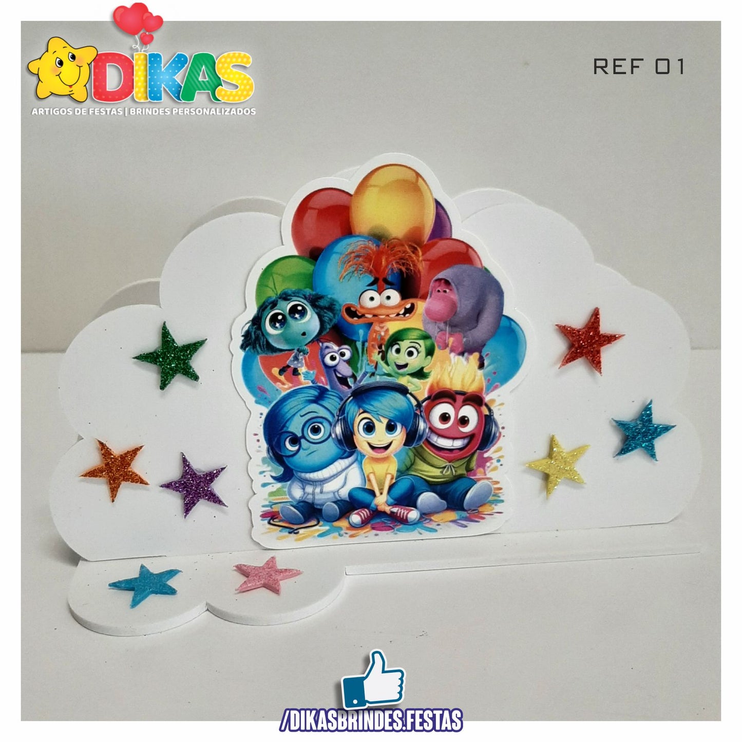 PORTA-GUARDANAPO EM PVC - DIVERTIDAMENTE