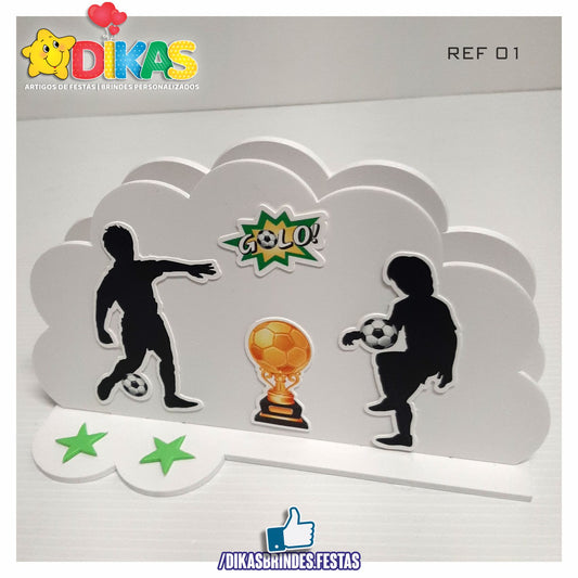 PORTA-GUARDANAPO EM PVC - FUTEBOL