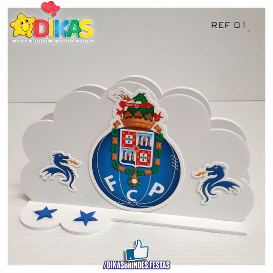 PORTA-GUARDANAPO EM PVC - FUTEBOL PORTO