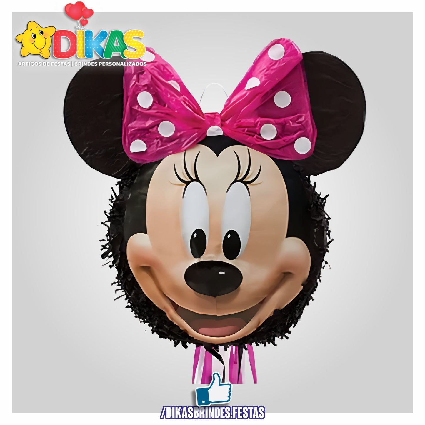 PINHATA CABEÇA MINNIE