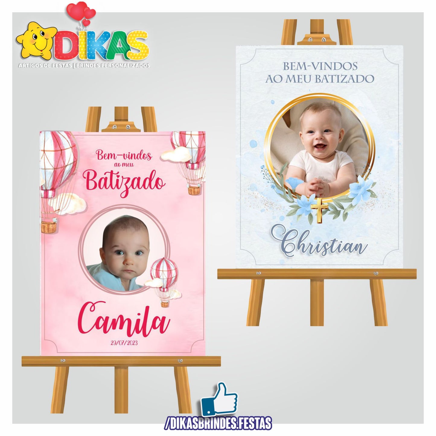 PLACARD ENTRADA - BATIZADO