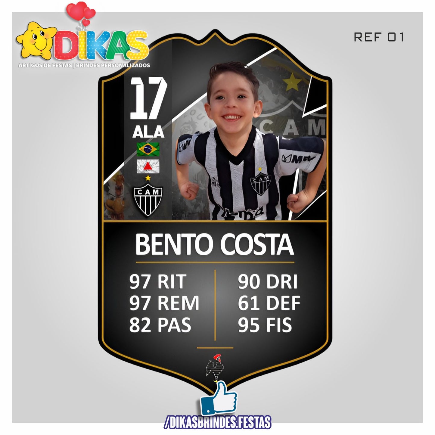 PLACAR PERSONALIZADO - FUTEBOL