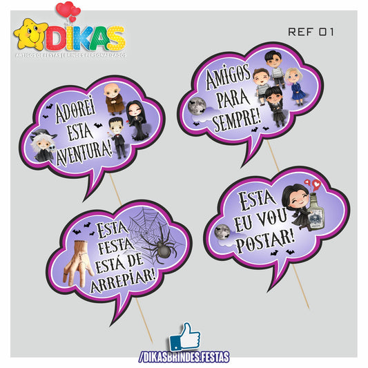 PLAQUINHAS DIVERTIDAS P/ FOTOS - WANDINHA