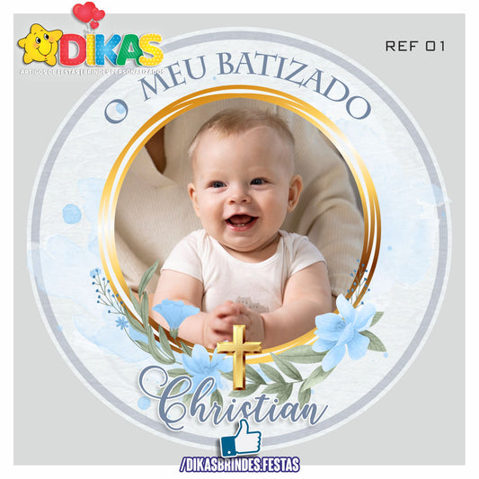 PAINEL CENÁRIO REDONDO - BATIZADO