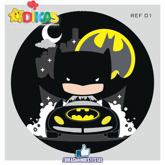 PAINEL CENÁRIO REDONDO - BATMAN