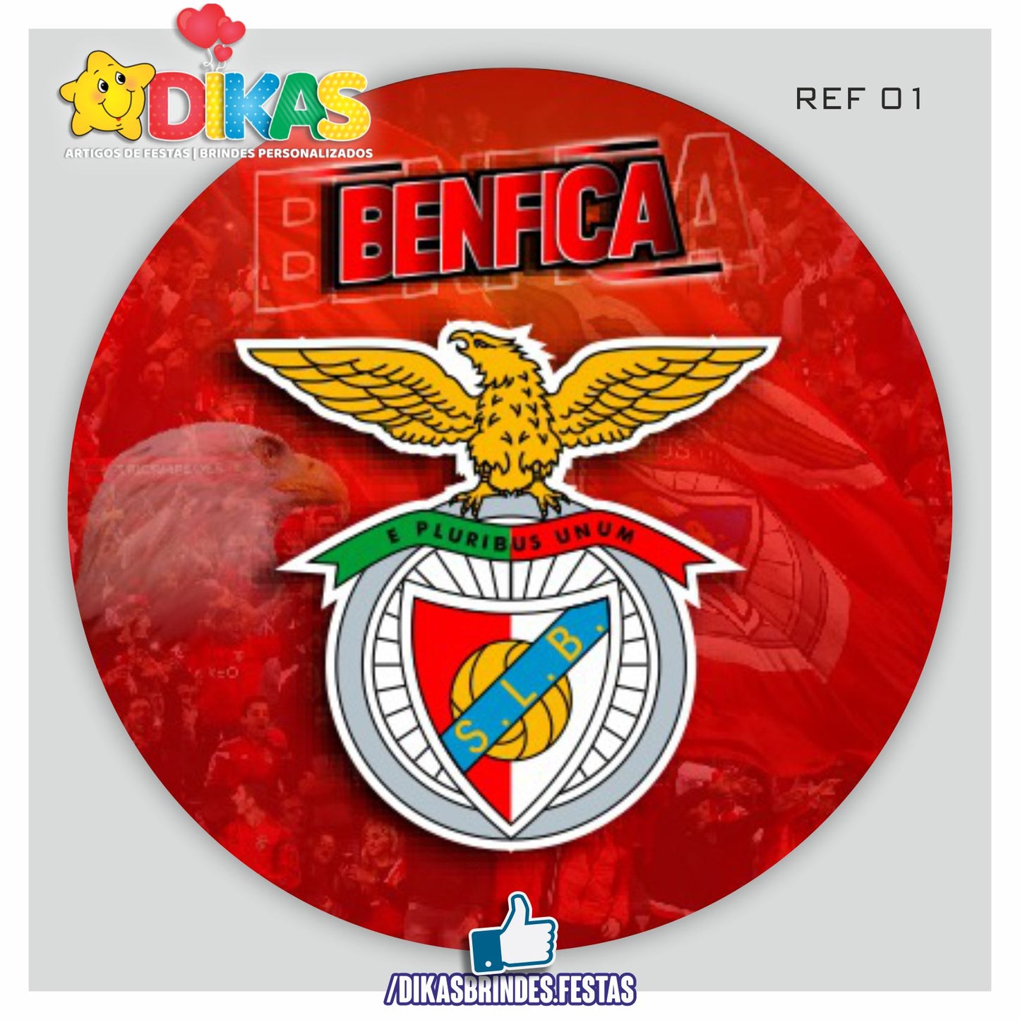 PAINEL CENÁRIO REDONDO - FUTEBOL BENFICA