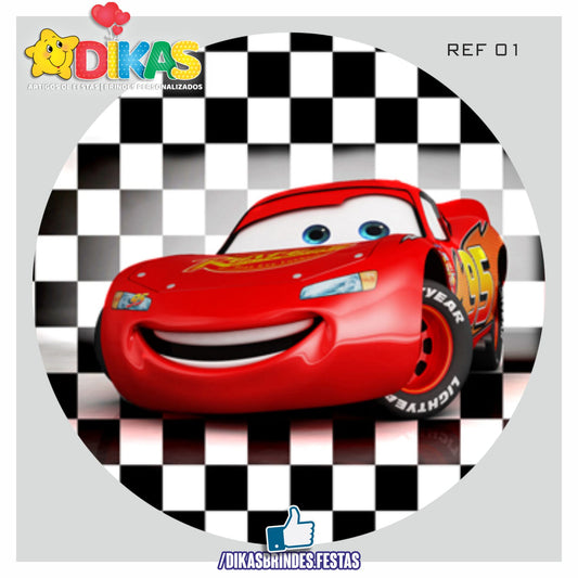 PAINEL CENÁRIO REDONDO - CARS