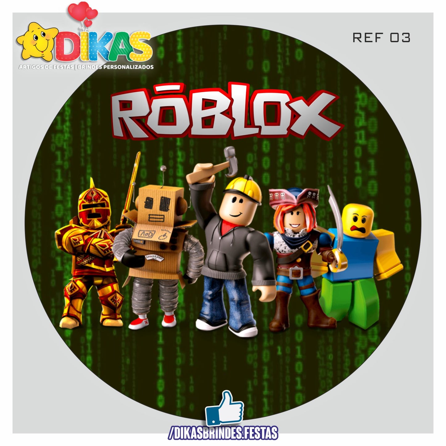 PAINEL CENÁRIO REDONDO - ROBLOX