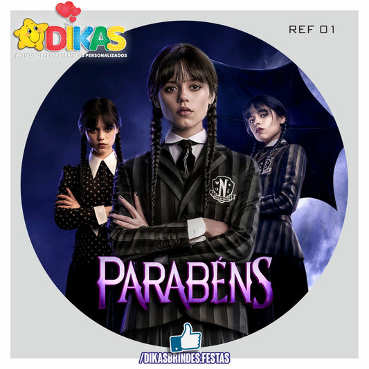 PAINEL CENÁRIO REDONDO - WANDINHA