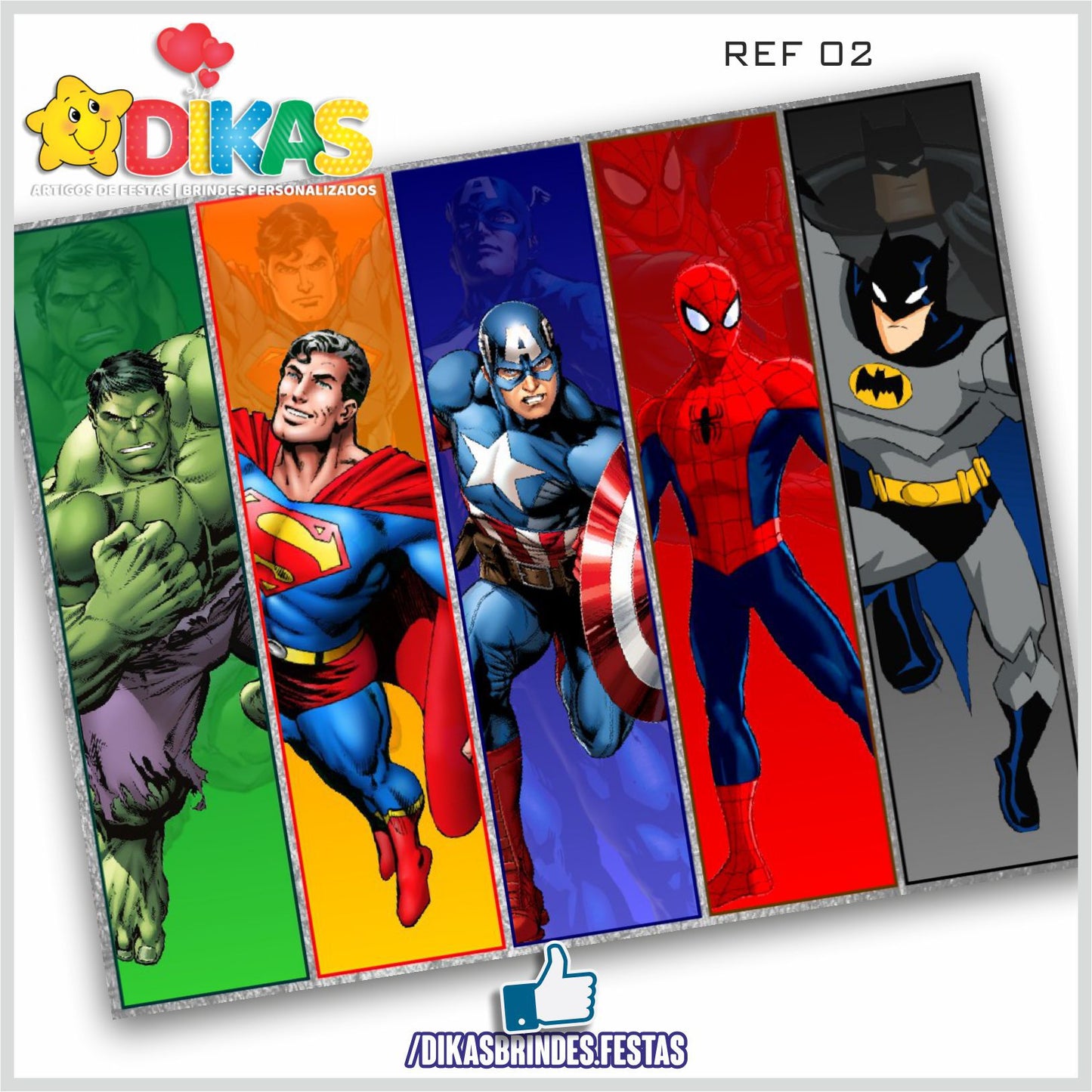 PAINEL TEMÁTICO E/OU PERSONALIZADO - AVENGERS