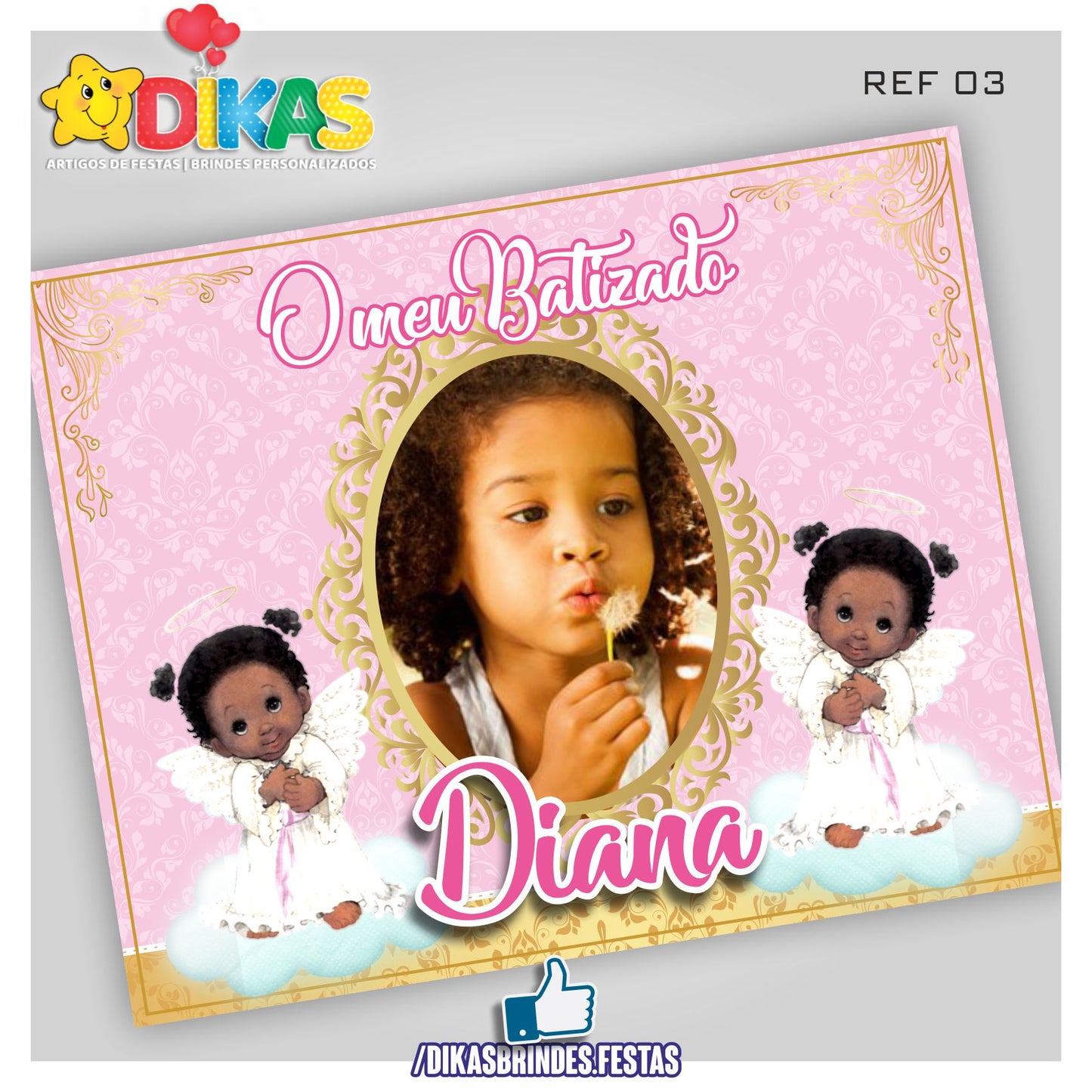 PAINEL TEMÁTICO E/OU PERSONALIZADO - BATIZADO