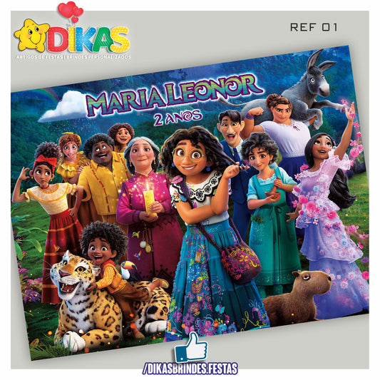 PAINEL TEMÁTICO E/OU PERSONALIZADO - ENCANTO