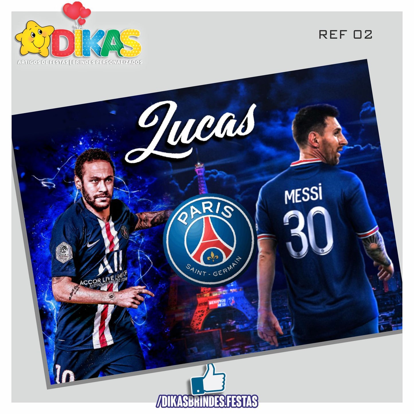 PAINEL TEMÁTICO E/OU PERSONALIZADO - FUTEBOL