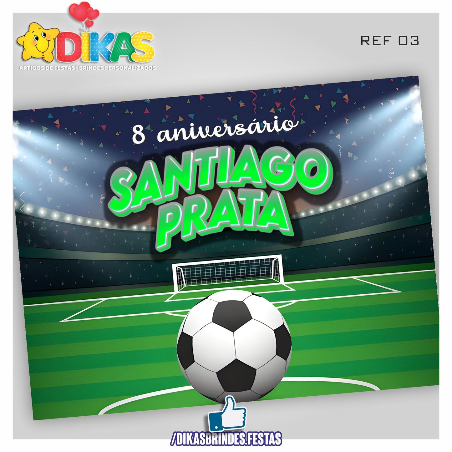 PAINEL TEMÁTICO E/OU PERSONALIZADO - FUTEBOL