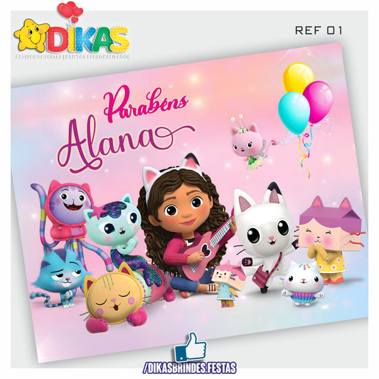 PAINEL TEMÁTICO E/OU PERSONALIZADO - GABBY