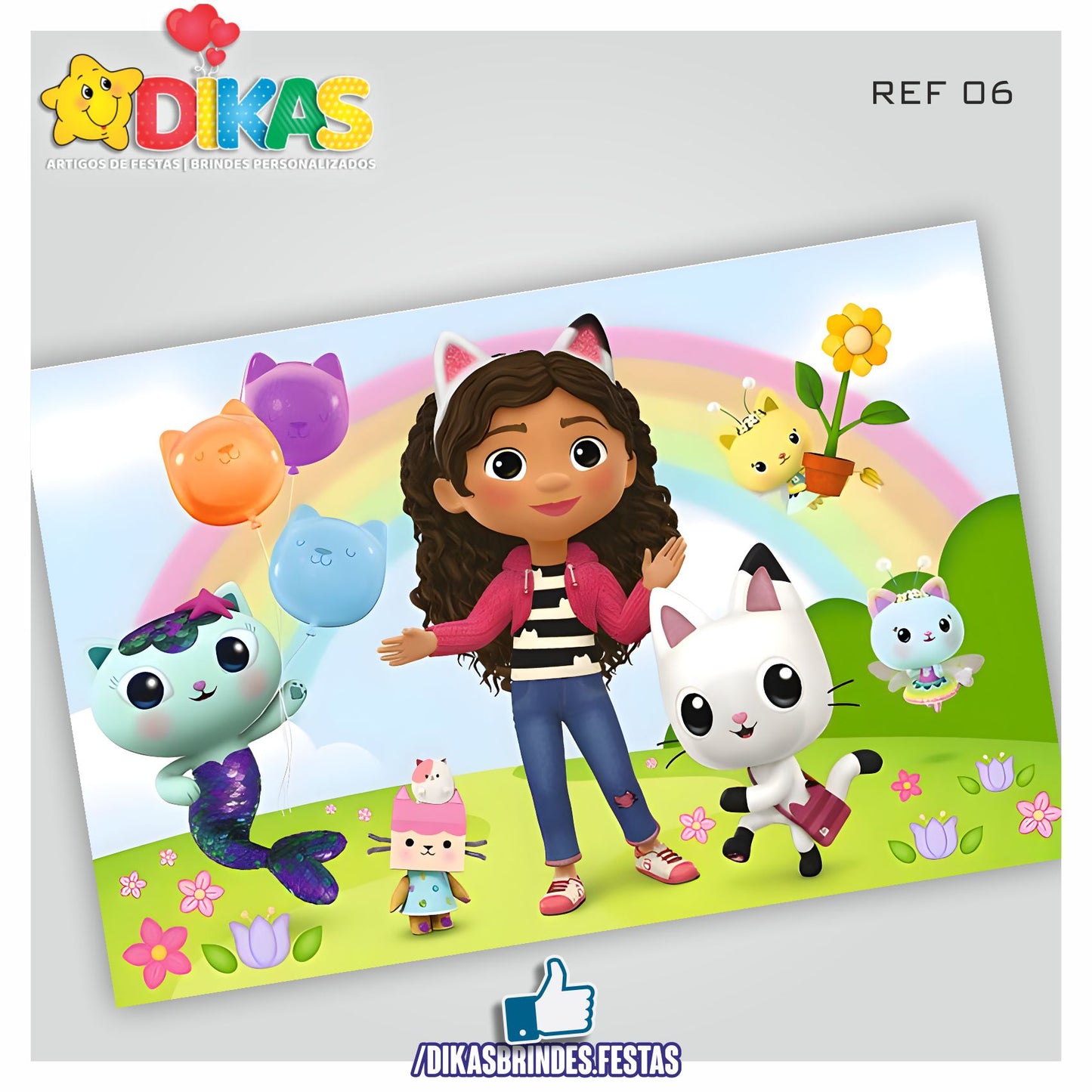 PAINEL TEMÁTICO E/OU PERSONALIZADO - GABBY