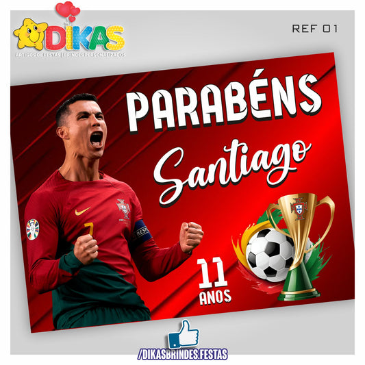 PAINEL TEMÁTICO E/OU PERSONALIZADO - FUTEBOL PORTUGAL