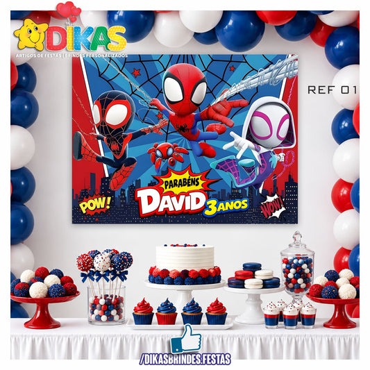 PAINEL TEMÁTICO E/OU PERSONALIZADO - SPIDEY