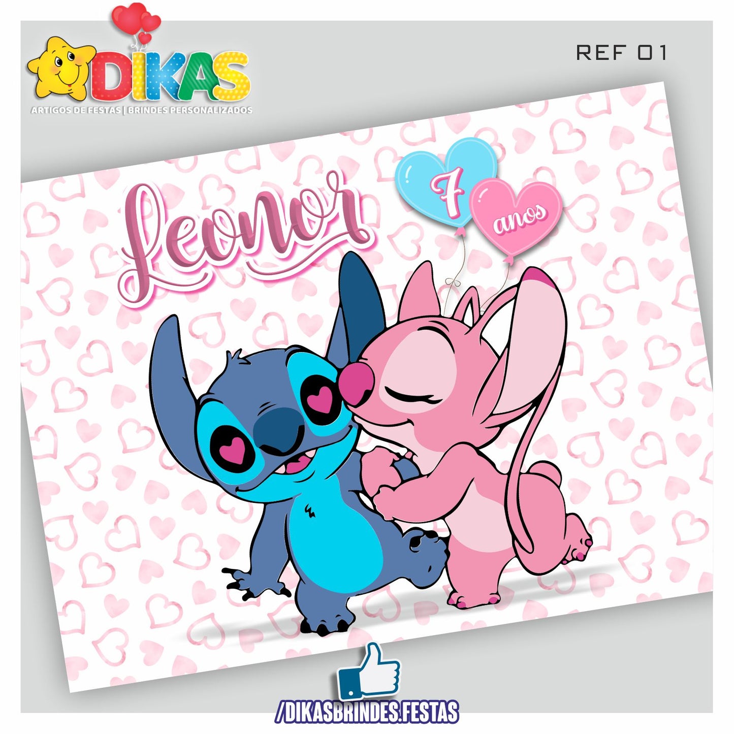 PAINEL TEMÁTICO E/OU PERSONALIZADO - STITCH