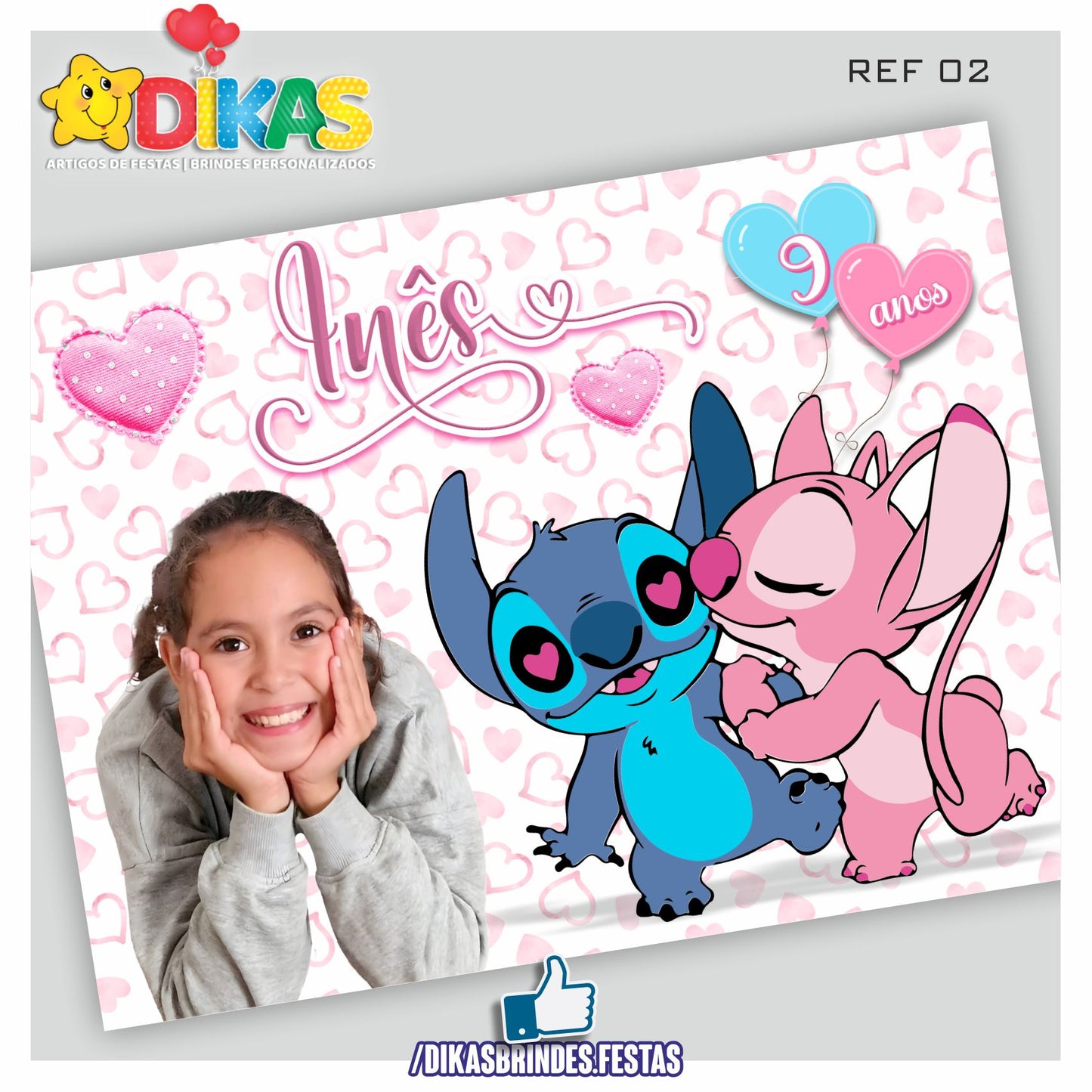 PAINEL TEMÁTICO E/OU PERSONALIZADO - STITCH