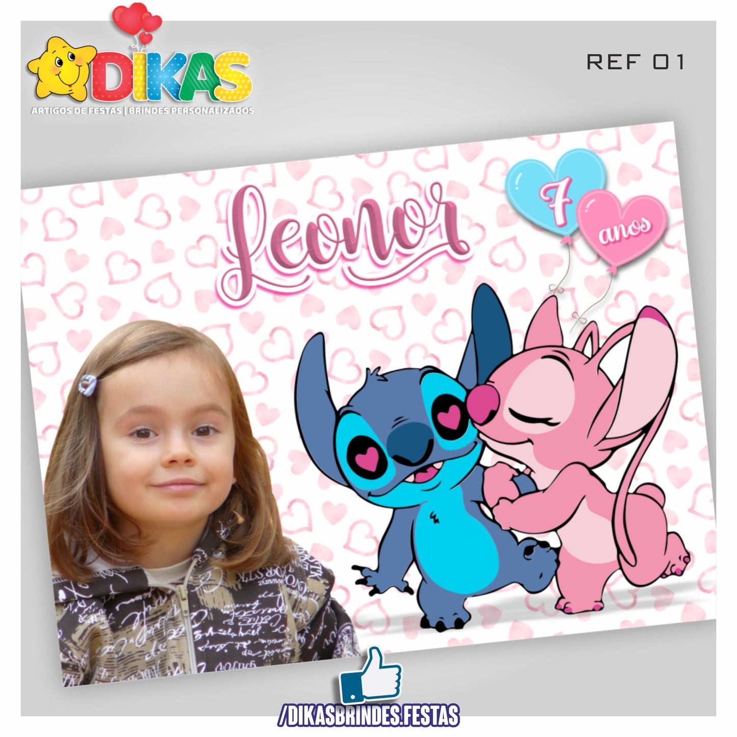 PAINEL TEMÁTICO E/OU PERSONALIZADO - STITCH