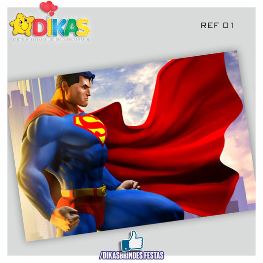 PAINEL TEMÁTICO E/OU PERSONALIZADO - SUPER HOMEM