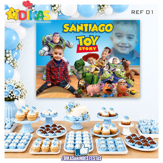 PAINEL TEMÁTICO E/OU PERSONALIZADO - TOY STORY