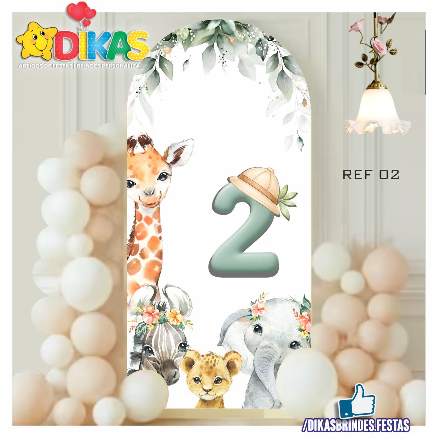 PAINEL ROMANO - ANIMAIS DA SELVA