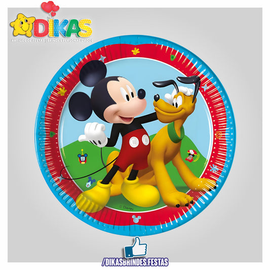 PRATOS MICKEY E OS AMIGOS 20CM
