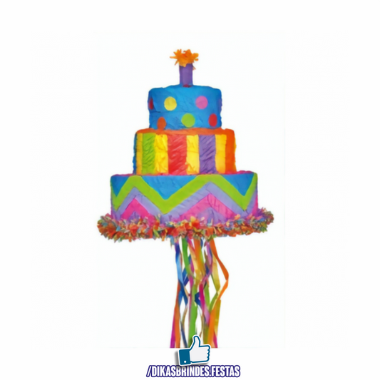 PINHATA BOLO DE ANIVERSÁRIO