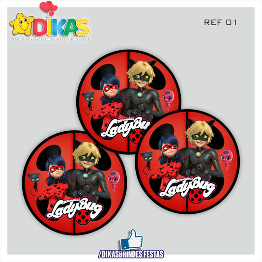 AUTOCOLANTE 5cm - LADYBUG