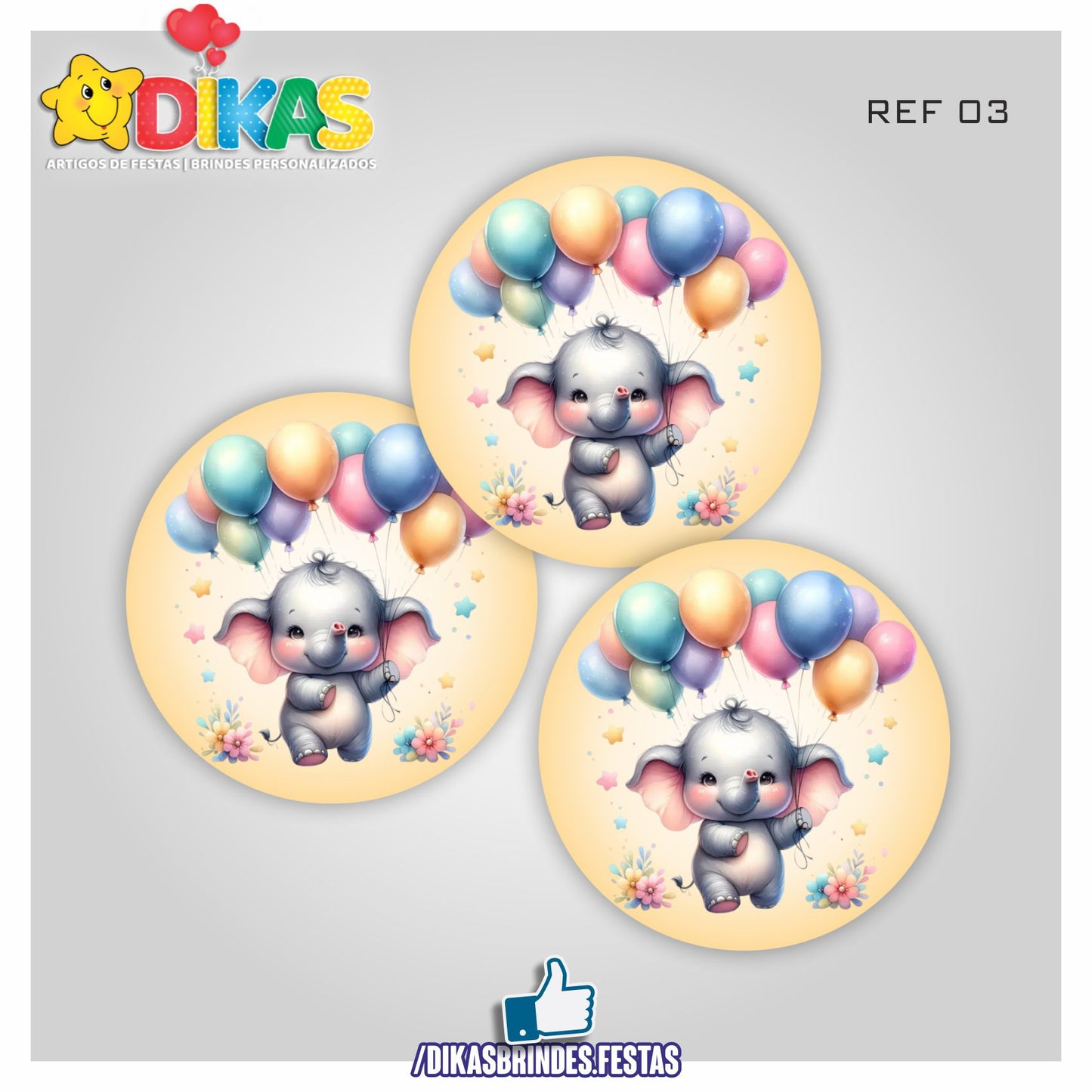 AUTOCOLANTE 5cm - BEBÉ