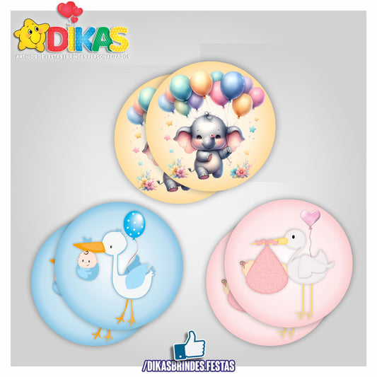 AUTOCOLANTE 5cm - BEBÉ