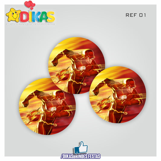 AUTOCOLANTE 5cm - THE FLASH