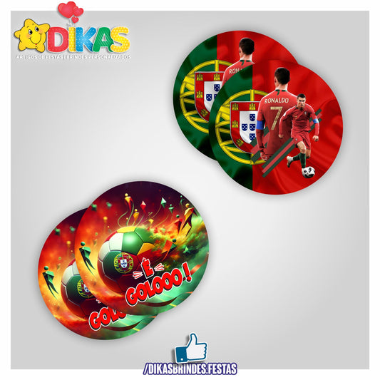 AUTOCOLANTE 5cm - FUTEBOL PORTUGAL