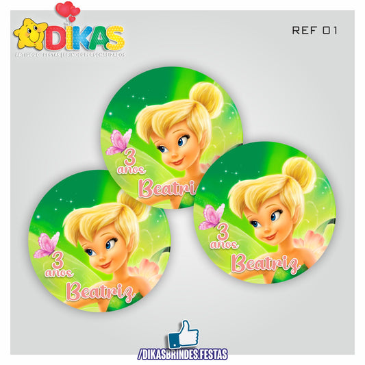 AUTOCOLANTE PERSONALIZADO (40 UNID) - SININHO