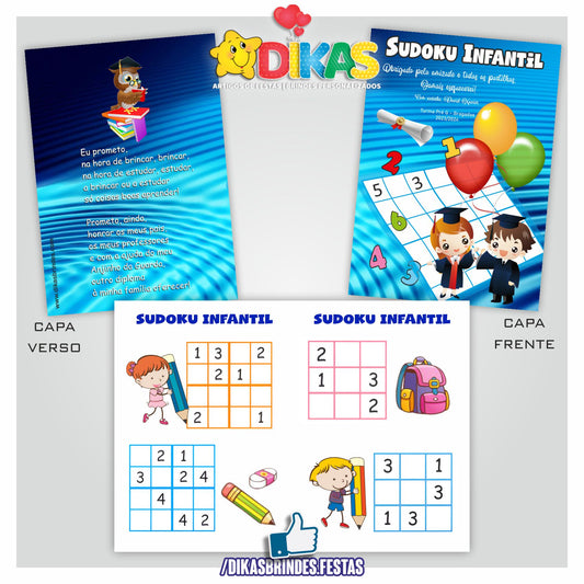 SUDOKU INFANTIL PERSONALIZADO - FINALISTAS