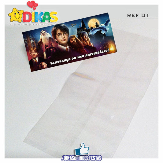 SACO PRENDA C/ TAG (6unid.) - HARRY POTTER