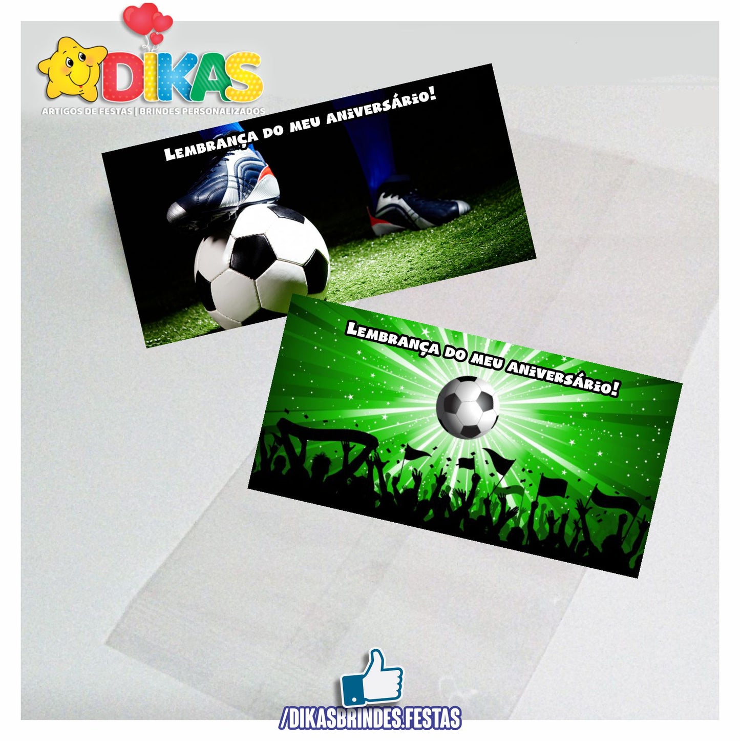 SACO PRENDA C/ TAG (6unid.) - FUTEBOL