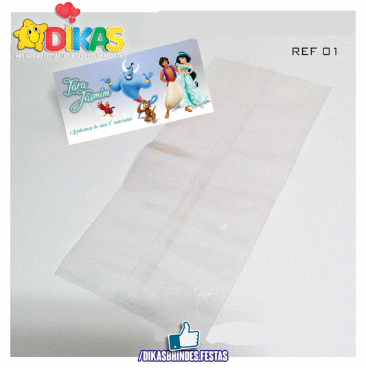 SACO PRENDA C/ TAG PERSONALIZADO - JASMINE