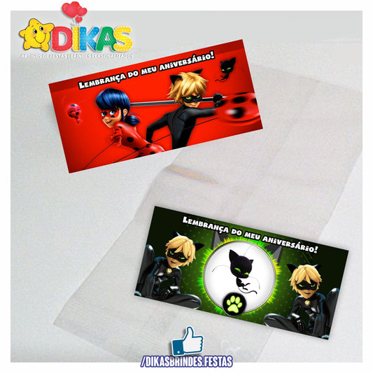 SACO PRENDA C/ TAG (6unid.) - LADYBUG