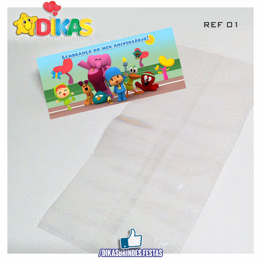 SACO PRENDA C/ TAG (6unid.) - POCOYO