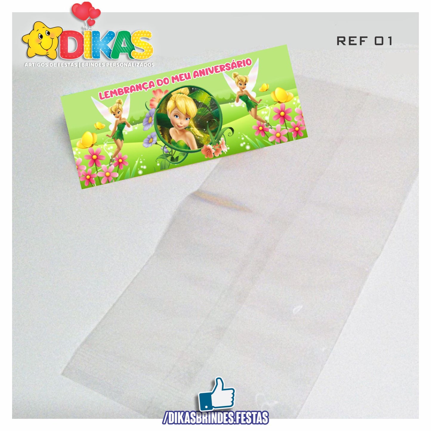 SACO PRENDA C/ TAG (6unid.) - SININHO