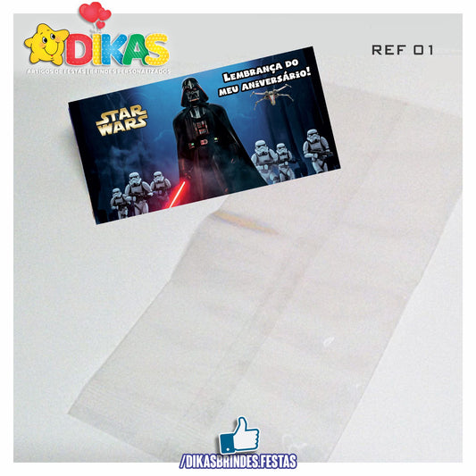 SACO PRENDA C/ TAG (6unid.) - STAR WARS