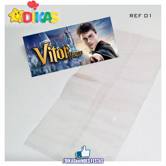 SACO PRENDA C/ TAG PERSONALIZADO - HARRY POTTER
