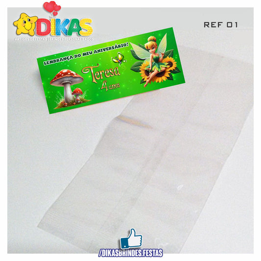 SACO PRENDA C/ TAG PERSONALIZADO - SININHO