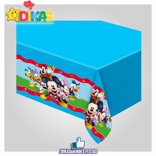 TOALHA DE MESA MICKEY E OS AMIGOS