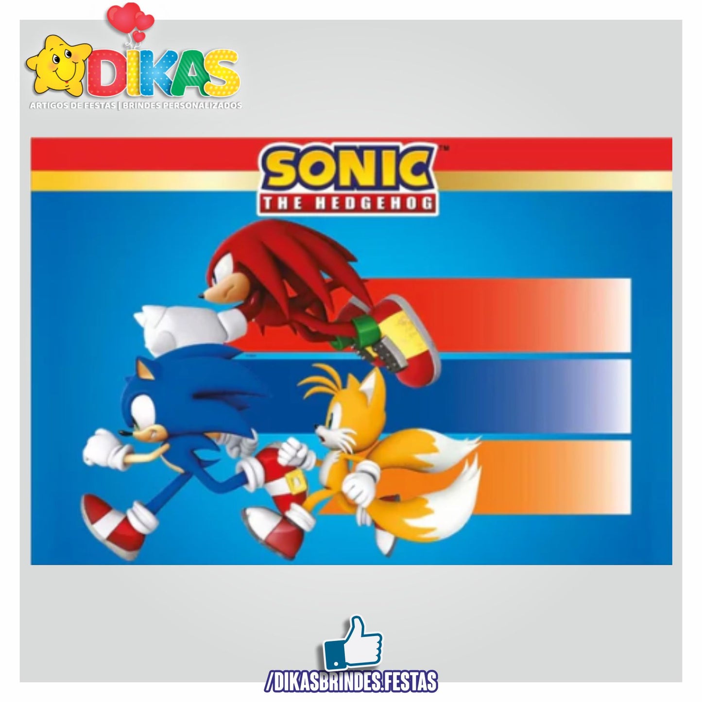 TOALHA DE MESA SONIC